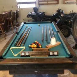 Pool table and Bar (SOLD)